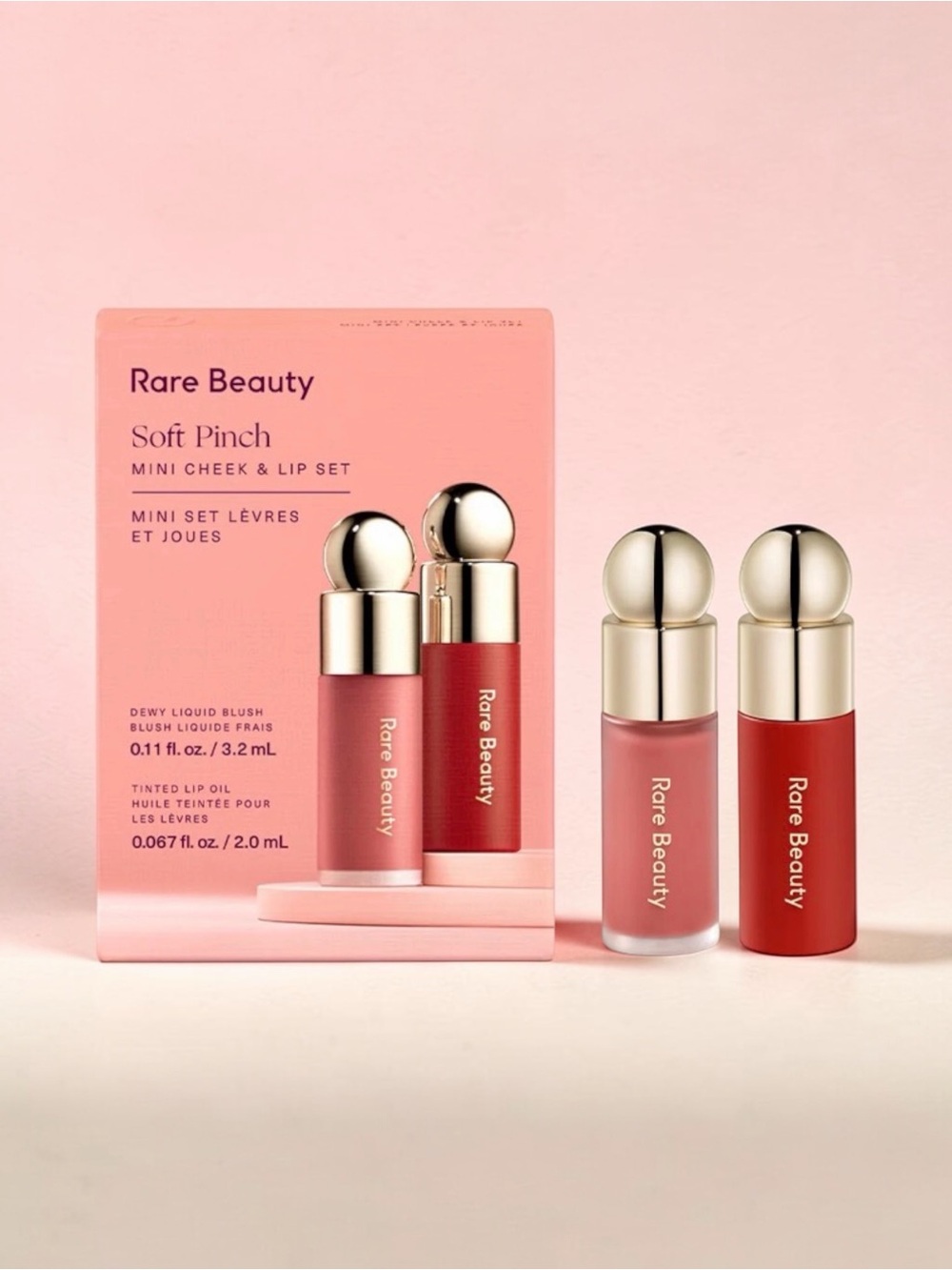 NWT Rare Beauty Soft Pinch Cheek & Lip Set
